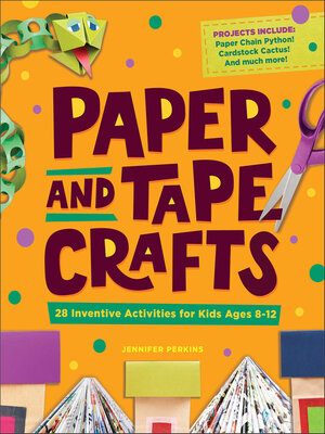 cover image of Paper and Tape Crafts